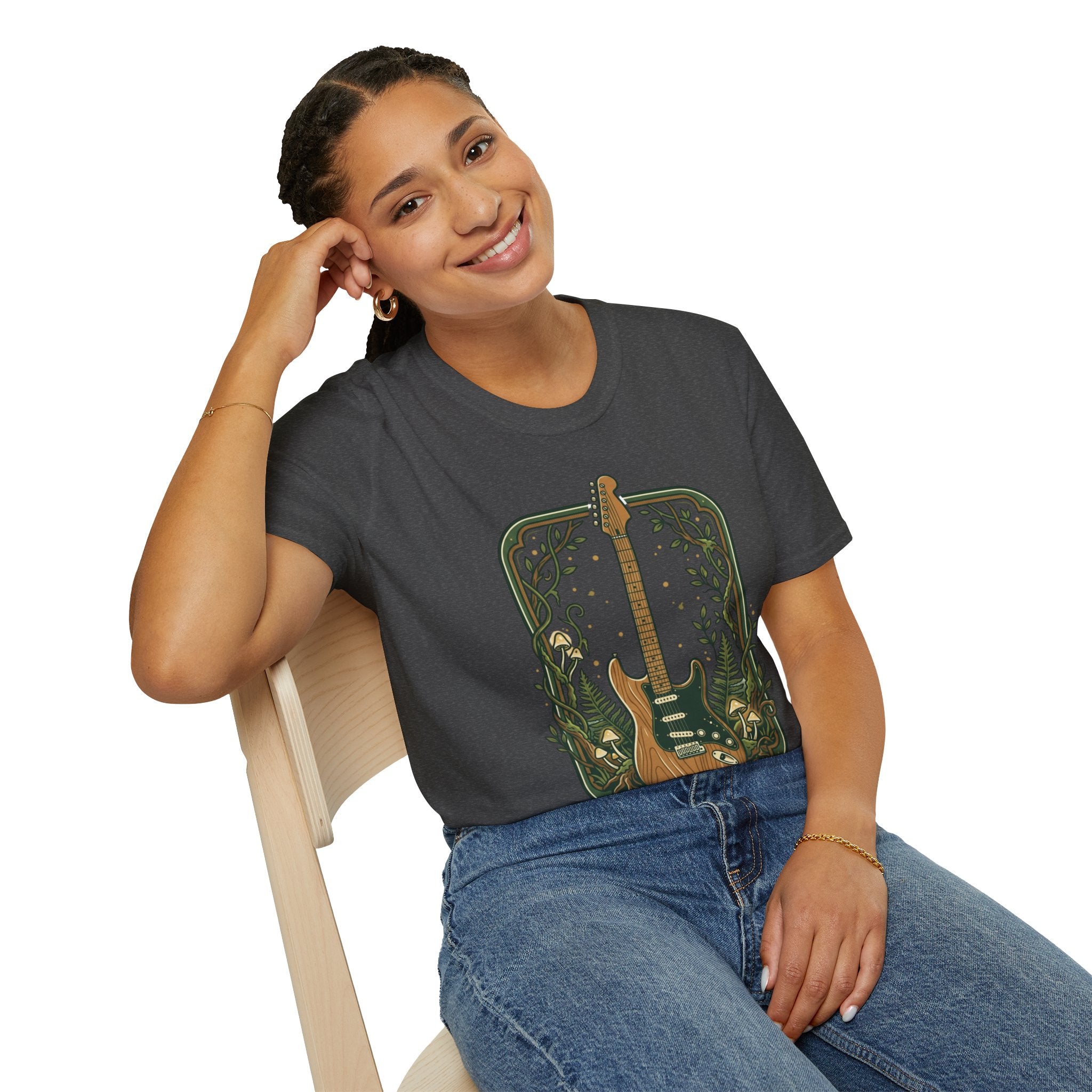 Mushroom Strat Graphic Tee (100 Entries)