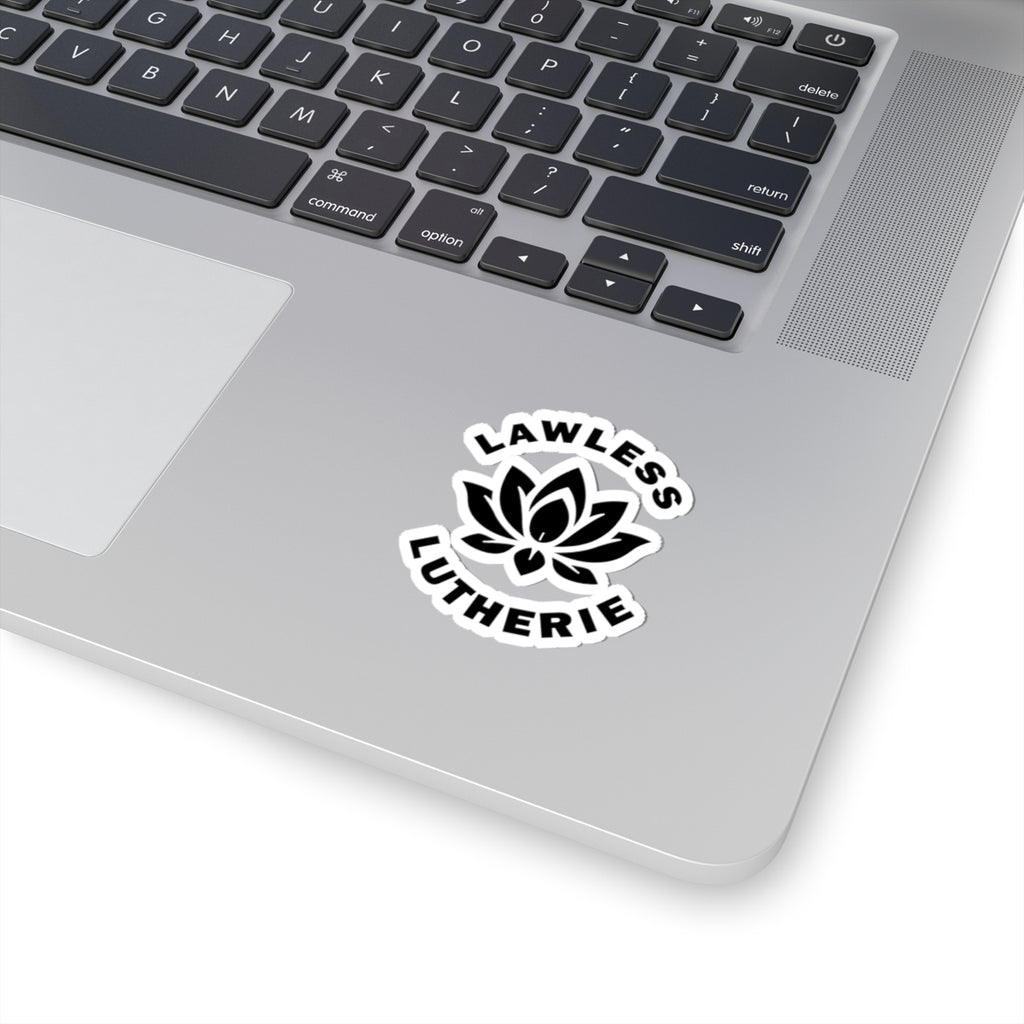 Lawless Lutherie Lotus Sticker (10 Entries)