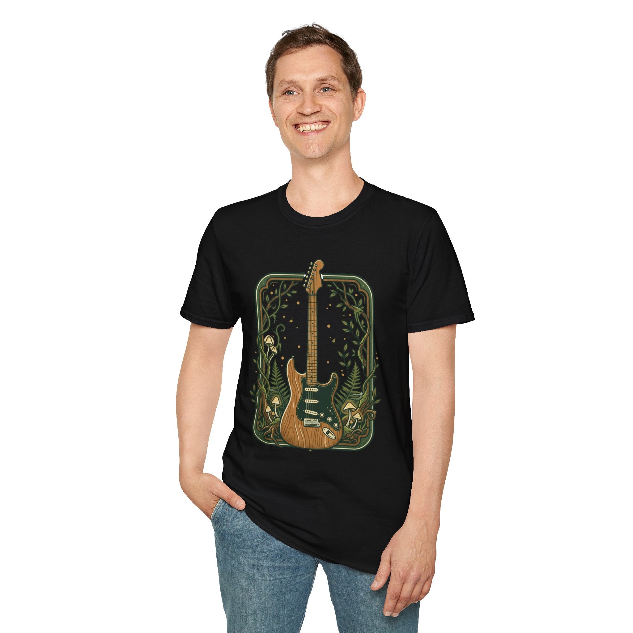 Mushroom Strat Graphic Tee (100 Entries)