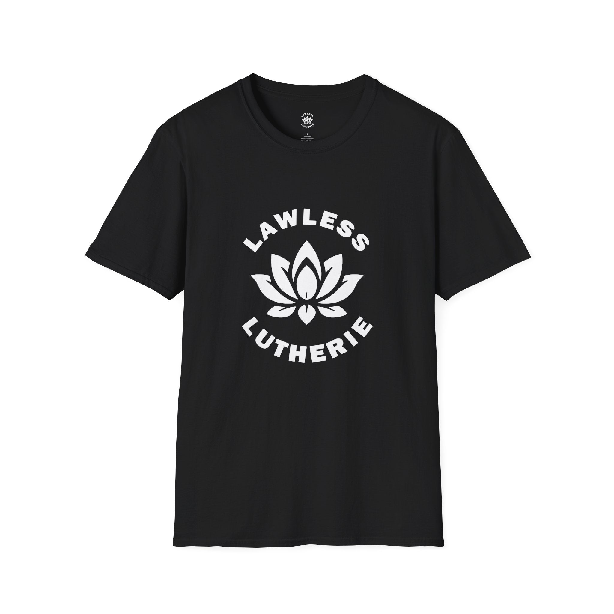 Lawless Lutherie Lotus T-Shirt (100 Entries)